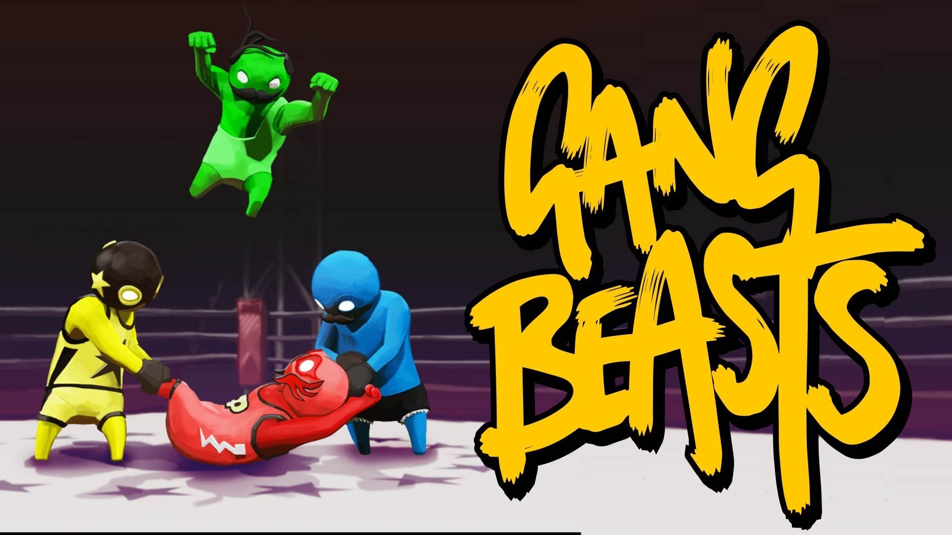 Как играть в Gang Beasts на клавиатуре? 